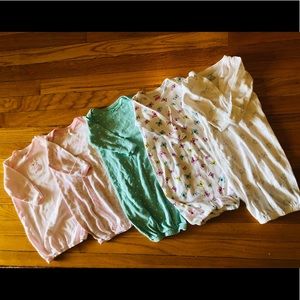 BUNDLE Baby Girl Sleeper Gowns